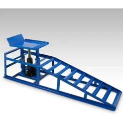 BITUXX 2 Auto PKW Auffahrrampen 2T Mit Wagenheber Wartungsrampe Hebebühne 2000kg -Seilwinden Sales 10496219 3