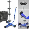 BITUXX Felgenbaum Fahrbar Reifenständer Felgenständer Reifenbaum Reifenwagen -Seilwinden Sales 10496222 1