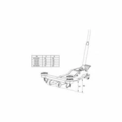 Bahco Wagenheber 3 T