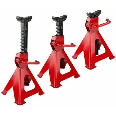 DEMA Unterstellbock Abstützbock Stützbock Abstellbock Wagenbock 1 Paar Bis 2 Tonnen 4 DEMA Unterstellbock Abstützbock Stützbock Abstellbock Wagenbock 1 Paar Bis 2 Tonnen – Bild 2