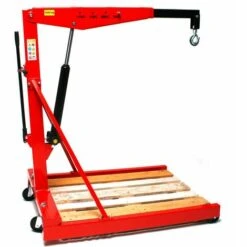 DEMA Werkstattkran Motorkran Motorheber Hebekran Getriebekran Lastkran Palette 1t