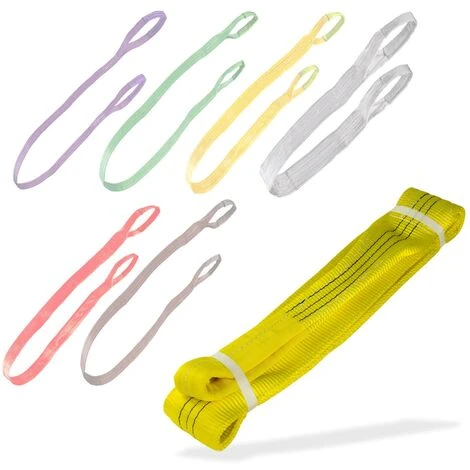 DEMA Hebeband 3 T - 5m Hebegurt Krangurt Hebeschlinge Rundschlinge Bergegurt Baumgurt 4 DEMA Hebeband 3 T - 5m Hebegurt Krangurt Hebeschlinge Rundschlinge Bergegurt Baumgurt – Bild 2