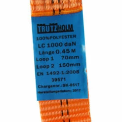 TRUTZHOLM® / BAUMARKTPLUS 4 Gurtschlaufen Doppelschlaufe Spanngurt Für Motorrad Motorradspanngurt ORANGE 10 TRUTZHOLM® / BAUMARKTPLUS 4 Gurtschlaufen Doppelschlaufe Spanngurt Für Motorrad Motorradspanngurt ORANGE -Seilwinden Sales 12454276 4