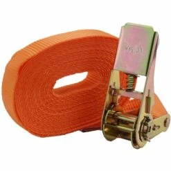 BAUMARKTPLUS Profi Ratschen Spanngurt Spanngurte Zurrgurt 1-tlg 6m 1t 1to 1000 Kg ORANGE