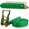 BAUMARKTPLUS 10x Profi Ratschen Spanngurt Spanngurte Zurrgurt 1-tlg 6m 2t 2to 2000kg TÜV/GS GRÜN -Seilwinden Sales 12454406 1