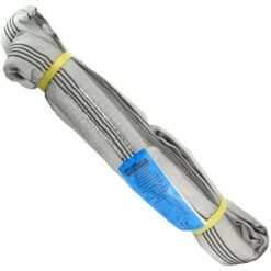 BAUMARKTPLUS 10x Rundschlinge 4000 Kg 4 To Grau 4 M Umfang Hebeband Hebeschlinge Hebegurt -Seilwinden Sales 12454433 3