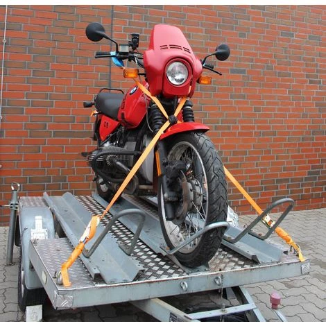 BAUMARKTPLUS Lenker Verzurrsystem Spanngurt Für Motorrad Motorradspanngurt ORANGE 7 BAUMARKTPLUS Lenker Verzurrsystem Spanngurt Für Motorrad Motorradspanngurt ORANGE – Bild 5