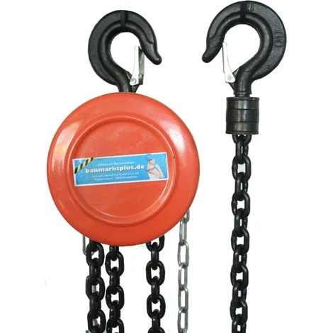 BAUMARKTPLUS TrutzHolm® Flaschenzug Seilzug Kettenzug Hebezug Ratschenzug 1000 Kg / 1 T Tragkraft - 3000 Mm / 3 M Hubhöhe - HSZ - Rund 6 BAUMARKTPLUS TrutzHolm® Flaschenzug Seilzug Kettenzug Hebezug Ratschenzug 1000 Kg / 1 T Tragkraft - 3000 Mm / 3 M Hubhöhe - HSZ - Rund – Bild 4