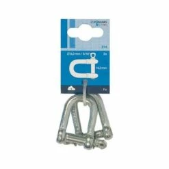 P�SAMO Sch�kel Gerade () GalZn 6,0mm-1/4" A 2Stk