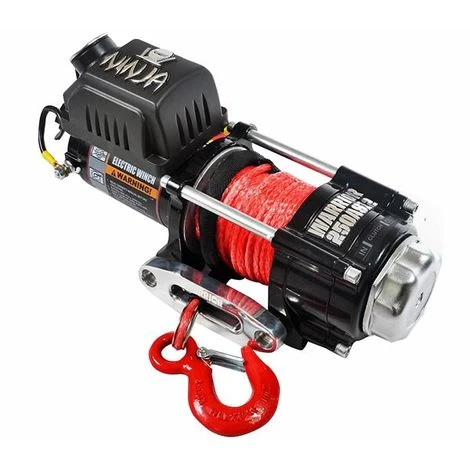 WARRIOR® Bootswinde Elektrisch Seilwinde Boot Trailer Anhänger Warrior NINJA 3500LB 1,6 T 12 V Kunststoffseil 3 WARRIOR® Bootswinde Elektrisch Seilwinde Boot Trailer Anhänger Warrior NINJA 3500LB 1,6 T 12 V Kunststoffseil