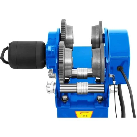 MSW Laufkatze Procat 300 Kg Elektrisch Seilzug Kran Winde Seilwinde Seilhebezug 600W - Blau 4 MSW Laufkatze Procat 300 Kg Elektrisch Seilzug Kran Winde Seilwinde Seilhebezug 600W - Blau – Bild 2