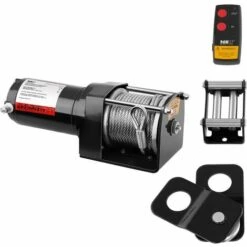 Seilwinde Elektrische 12 V Motorwinde Seilhebezug Seilzug 1590 Kg MSW