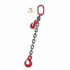 TRIZERATOP Anschlagkette Kettengehänge 1-Strang, 10 Mm, WLL 3150 Kg 1,0 M Mit Kettenkürzer