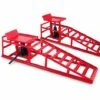 BITUXX 2 Auto PKW Auffahrrampen Mit Wagenheber Wartungsrampe Hebebühne 2000kg In Rot -Seilwinden Sales 13833254 1