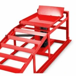 BITUXX 2 Auto PKW Auffahrrampen Mit Wagenheber Wartungsrampe Hebebühne 2000kg In Rot 9 BITUXX 2 Auto PKW Auffahrrampen Mit Wagenheber Wartungsrampe Hebebühne 2000kg In Rot -Seilwinden Sales 13833254 3
