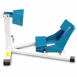 BITUXX Motorrad Montageständer Motorradständer Vorne Vorderrad Transportständer Weiß / Blau -Seilwinden Sales 14759015 5