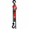 STEINBERG Ratschenzug Hebelzug Handhebezug Ketten Ratschenzug Flaschenzug 3 T Kette 3 M - Rot -Seilwinden Sales 14813341 1