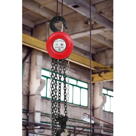 ECD Germany Flaschenzug Kettenzug 2000 Kg 2t - 2,5 M Hubhöhe - Aus Stahl - Mit Blockiersystem Lastbremse - Seilzug Hebezug Ratschenzug Hebelzug Kettenflaschenzug Kran Kranzug Kette Hebel 7 ECD Germany Flaschenzug Kettenzug 2000 Kg 2t - 2,5 M Hubhöhe - Aus Stahl - Mit Blockiersystem Lastbremse - Seilzug Hebezug Ratschenzug Hebelzug Kettenflaschenzug Kran Kranzug Kette Hebel – Bild 5