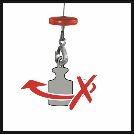 EINHELL 500 Kg Elektro Seilhebezug TC-EH 1000 | 1.600 Watt 4 EINHELL 500 Kg Elektro Seilhebezug TC-EH 1000 | 1.600 Watt – Bild 2