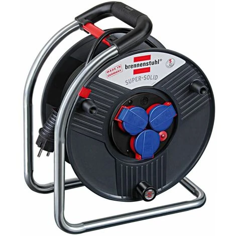 BRENNENSTUHL Super-Solid IP44 Gewerbe-/Baustellen-Kabeltrommel 2 BRENNENSTUHL Super-Solid IP44 Gewerbe-/Baustellen-Kabeltrommel