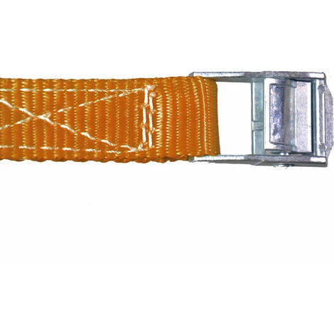 MISO TOOLS Spanngurt Orange Mit Klemmschloss 6m X 25mm Max. 400 Kg Zur Ladungssicherung 4 MISO TOOLS Spanngurt Orange Mit Klemmschloss 6m X 25mm Max. 400 Kg Zur Ladungssicherung – Bild 2
