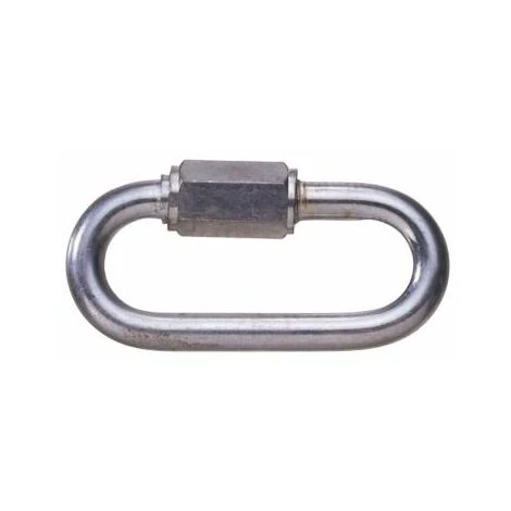 MORAVIA Verbindungsglied Mit Schraubgewinde - 6 Mm, Für Stahl-Gliederkette, VE 3 MORAVIA Verbindungsglied Mit Schraubgewinde - 6 Mm, Für Stahl-Gliederkette, VE