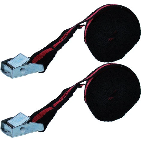 MISO TOOLS 2 Stück Spanngurt 2,5m Lang X 25mm Mit Klemmverschloss Gepäckgurt Riemengurt Befestigungsriemen 3 MISO TOOLS 2 Stück Spanngurt 2,5m Lang X 25mm Mit Klemmverschloss Gepäckgurt Riemengurt Befestigungsriemen