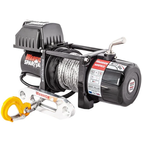 Warrior Elektrische Seilwinde Spartan 5000LB 2.3t 12V Kunststoffseil 4 Warrior Elektrische Seilwinde Spartan 5000LB 2.3t 12V Kunststoffseil – Bild 2