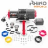 Rhino Winch Elektrische Seilwinde RHINO 12 V 4500 Lb / 2040 Kg Synthetisches Seil Stärker Als Stahl Schwarz Mit Zwei Drahtlosen Fernbedienungen – 2 Jahre Garantie 1 Rhino Winch Elektrische Seilwinde RHINO 12 V 4500 Lb / 2040 Kg Synthetisches Seil Stärker Als Stahl Schwarz Mit Zwei Drahtlosen Fernbedienungen – 2 Jahre Garantie -Seilwinden Sales 16597191 1 1