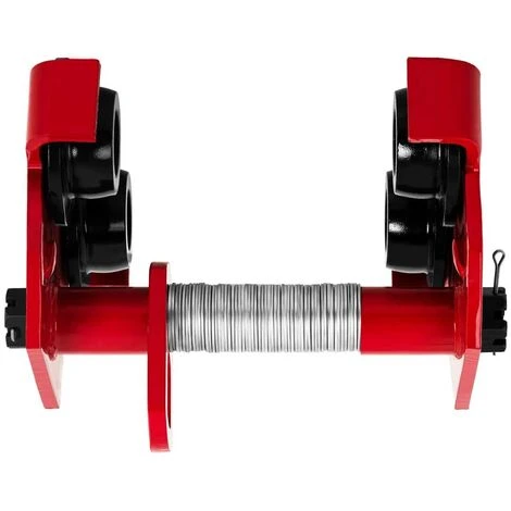 STEINBERG Laufkatze Rollfahrwerk Handfahrwerk Krankatze 2000 Kg Flanschbereich 110-220mm 4 STEINBERG Laufkatze Rollfahrwerk Handfahrwerk Krankatze 2000 Kg Flanschbereich 110-220mm – Bild 3