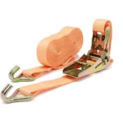 BAUMARKTPLUS Profi Ratschen Spanngurt Spanngurte Zurrgurt 2-tlg 6m 0,8t 0,8to 800 Kg TUV/GS ORANGE