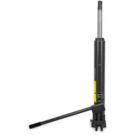 BITUXX 8T Hydraulik Zylinder Mit Doppel Hub Pumpe Teleskopzylinder 8 Tonnen 8T Bis 115cm Hub Schwarz 5 BITUXX 8T Hydraulik Zylinder Mit Doppel Hub Pumpe Teleskopzylinder 8 Tonnen 8T Bis 115cm Hub Schwarz – Bild 3