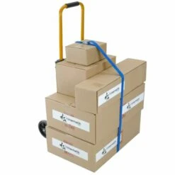 PrimeMatik - Packung Mit 4 Spanngurten Mit Schnalle 2,5m X 25mm 250Kg, Farbe Blaue 9 PrimeMatik - Packung Mit 4 Spanngurten Mit Schnalle 2,5m X 25mm 250Kg, Farbe Blaue -Seilwinden Sales 18046838 3