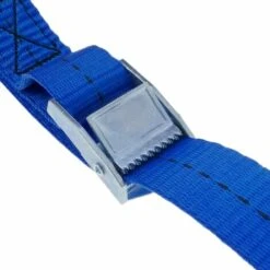 PrimeMatik - Packung Mit 4 Spanngurten Mit Schnalle 2,5m X 25mm 250Kg, Farbe Blaue 11 PrimeMatik - Packung Mit 4 Spanngurten Mit Schnalle 2,5m X 25mm 250Kg, Farbe Blaue -Seilwinden Sales 18046838 5