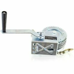 BITUXX Handwinde Handseilwinde Anhänger Winde Zugwinde Bootswinde Seilwinde Handkurbel Bis 450Kg 10m Seil -Seilwinden Sales 18250009 3