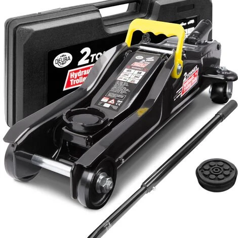 Deuba Hydraulischer Wagenheber 2t Flache Hubhöhe 85 - 330mm Inkl. Koffer Inkl. Gummiauflage KFZ Rangierwagenheber Heber 4 Deuba Hydraulischer Wagenheber 2t Flache Hubhöhe 85 - 330mm Inkl. Koffer Inkl. Gummiauflage KFZ Rangierwagenheber Heber – Bild 2