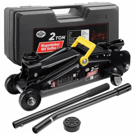 Deuba Hydraulischer Wagenheber 2 Tonnen Inkl. Koffer Tragegriff Roll- Und Lenkbar Inkl. Gummiauflage Rangierwagenheber 3 Deuba Hydraulischer Wagenheber 2 Tonnen Inkl. Koffer Tragegriff Roll- Und Lenkbar Inkl. Gummiauflage Rangierwagenheber