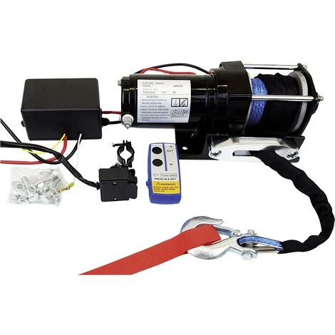 Berger & Schröter Seilwinde 31778 Zugkraft (rollend)=2722 Kg Funk-Fernbedienung 3 Berger & Schröter Seilwinde 31778 Zugkraft (rollend)=2722 Kg Funk-Fernbedienung