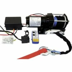 Berger & Schröter Seilwinde 31778 Zugkraft (rollend)=2722 Kg Funk-Fernbedienung