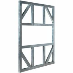 Globel Industries Fundamentbodenrahmen Für Gerätehaus "Skillion 64" Aluminium Blank 113 X 171 Cm -Seilwinden Sales 18987254 3