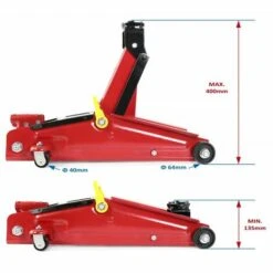 Primaster Rangierwagenheber 3 Tonnen 140 - 400 Mm Hydraulischer Wagenheber -Seilwinden Sales 19705904 3