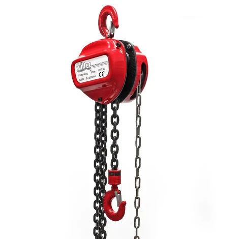 WILTEC Kettenzug Mit 1000kg Traglast, 3m Kettenlänge Und 3m Hubhöhe, Für Einfaches Lastenheben 6 WILTEC Kettenzug Mit 1000kg Traglast, 3m Kettenlänge Und 3m Hubhöhe, Für Einfaches Lastenheben – Bild 4