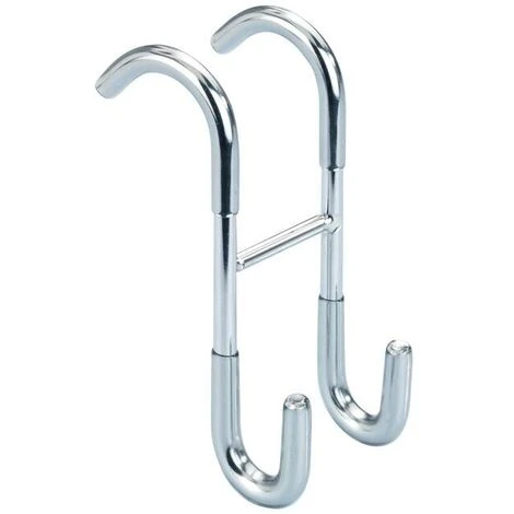 Wenko Rundheizkörper-Haken "Duo", Edelstahl, Silberfarben 3 Wenko Rundheizkörper-Haken "Duo", Edelstahl, Silberfarben