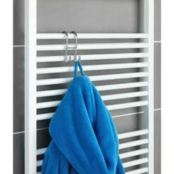 Wenko Rundheizkörper-Haken "Duo", Edelstahl, Silberfarben 8 Wenko Rundheizkörper-Haken "Duo", Edelstahl, Silberfarben -Seilwinden Sales 23123563 3