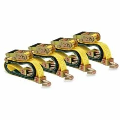 MSW 4 Spanngurte Ratsche Autotransport Zurrgurt PKW Ratschengurt Mit Haken 38,1 Mm