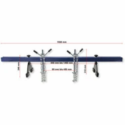 WILTEC 500kg Motorbrücke Kotflügeltraverse Motor Motorhalter Motorheber -Seilwinden Sales 2390901 4