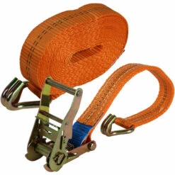 BAUMARKTPLUS Profi Ratschen Spanngurt Spanngurte Zurrgurt 2-tlg 6m 2t 2to 2000kg TÜV/GS ORANGE