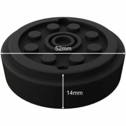 Deuba Wagenheber Gummiauflage Rutschfest Für Gängige Modelle Rangierwagenheber Hebebühne 52 X 14mm -Seilwinden Sales 24365530 4