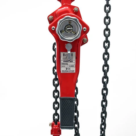 WILTEC Kettenzug Mit 1,5t Traglast Und 1,5m Kettenlänge, Einfaches Lastenheben, U.a. Für Forst U. Werkstatt 5 WILTEC Kettenzug Mit 1,5t Traglast Und 1,5m Kettenlänge, Einfaches Lastenheben, U.a. Für Forst U. Werkstatt – Bild 3