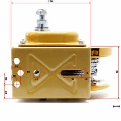 WILTEC Handseilwinde Bis 540kg 10m Drahtseil 4.2:1 Seilwinde Greifzug Handseilzug Forstseilwinde -Seilwinden Sales 2554922 3